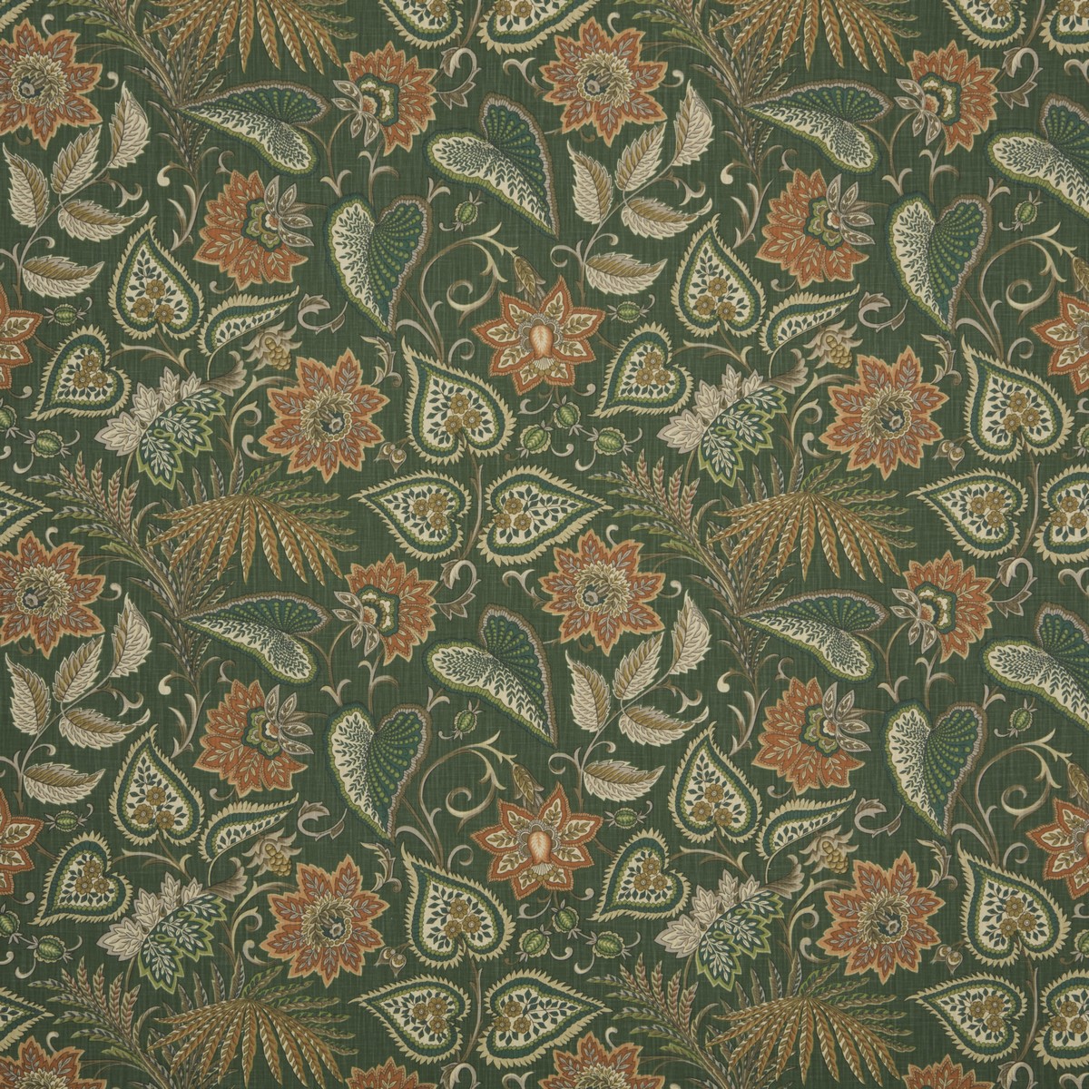 Silk Road Spruce Fabric by iLiv