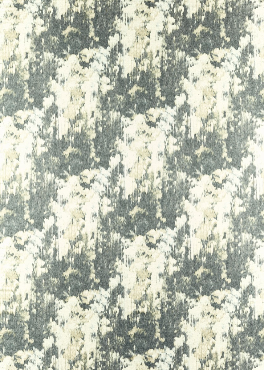 Diffuse Slate/ Ecru/ Pearl Fabric by Harlequin