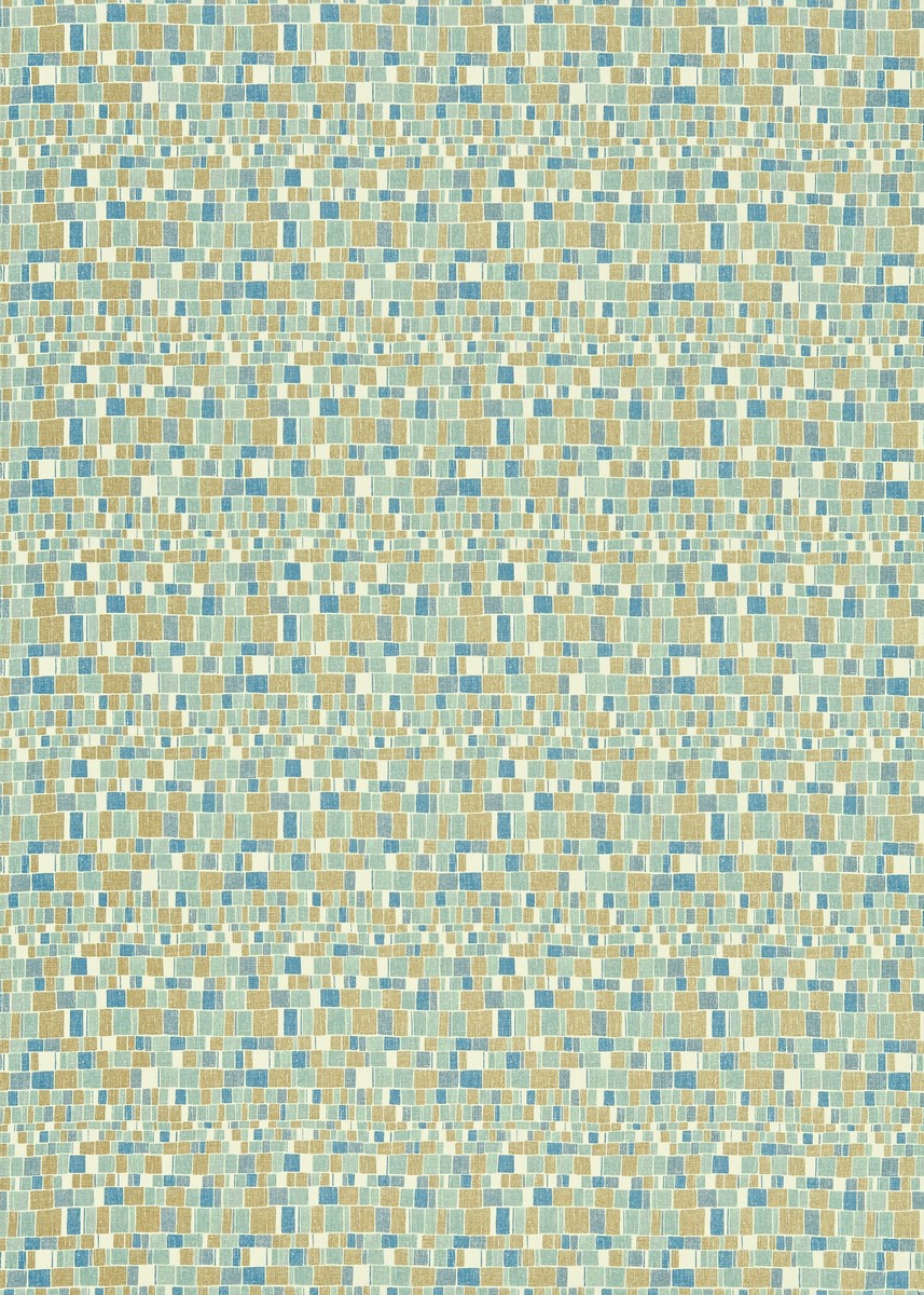 Kiri Blue Fabric by Harlequin