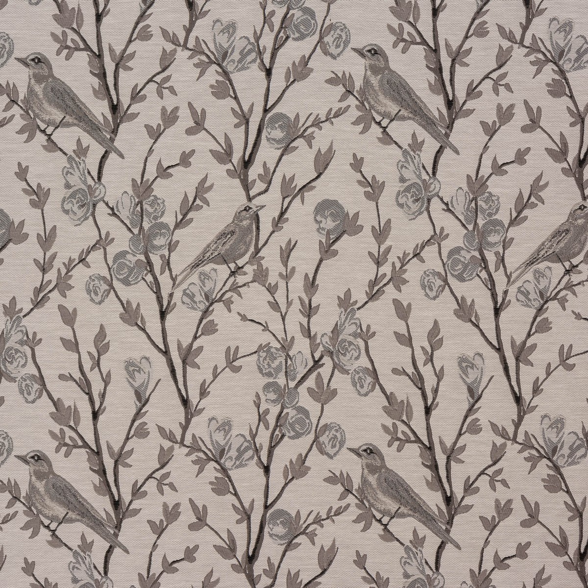 Audley Dove Fabric by Fryetts