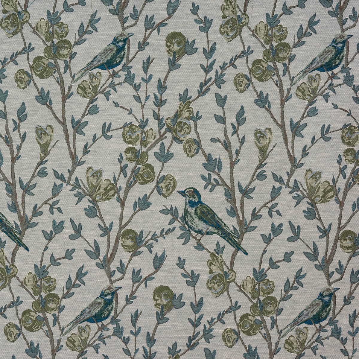 Audley Pampas Fabric by Fryetts