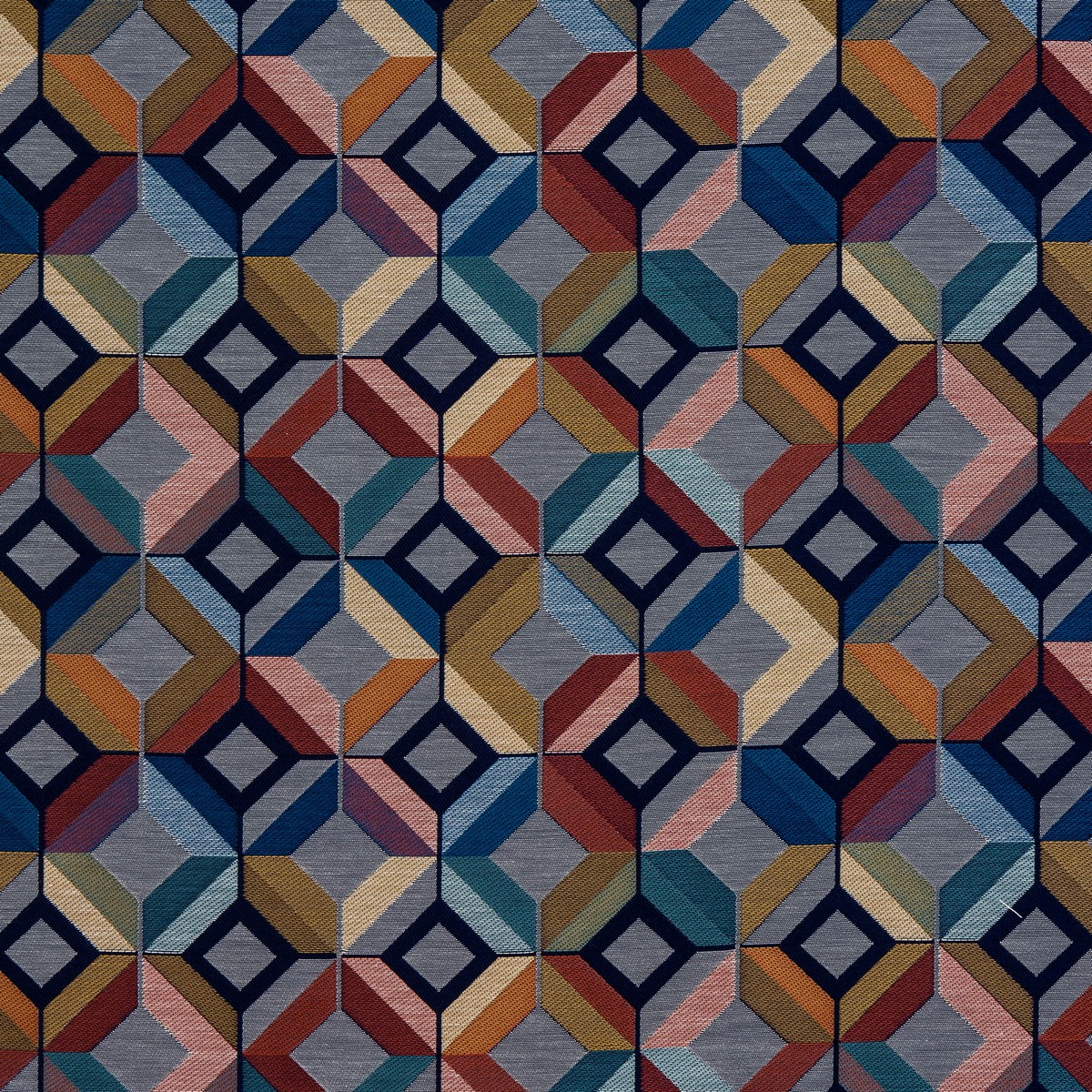 Otto Harlequin Fabric by Porter & Stone