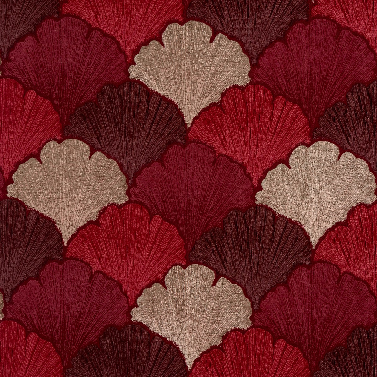 Pamplona Rosso Fabric by Porter & Stone