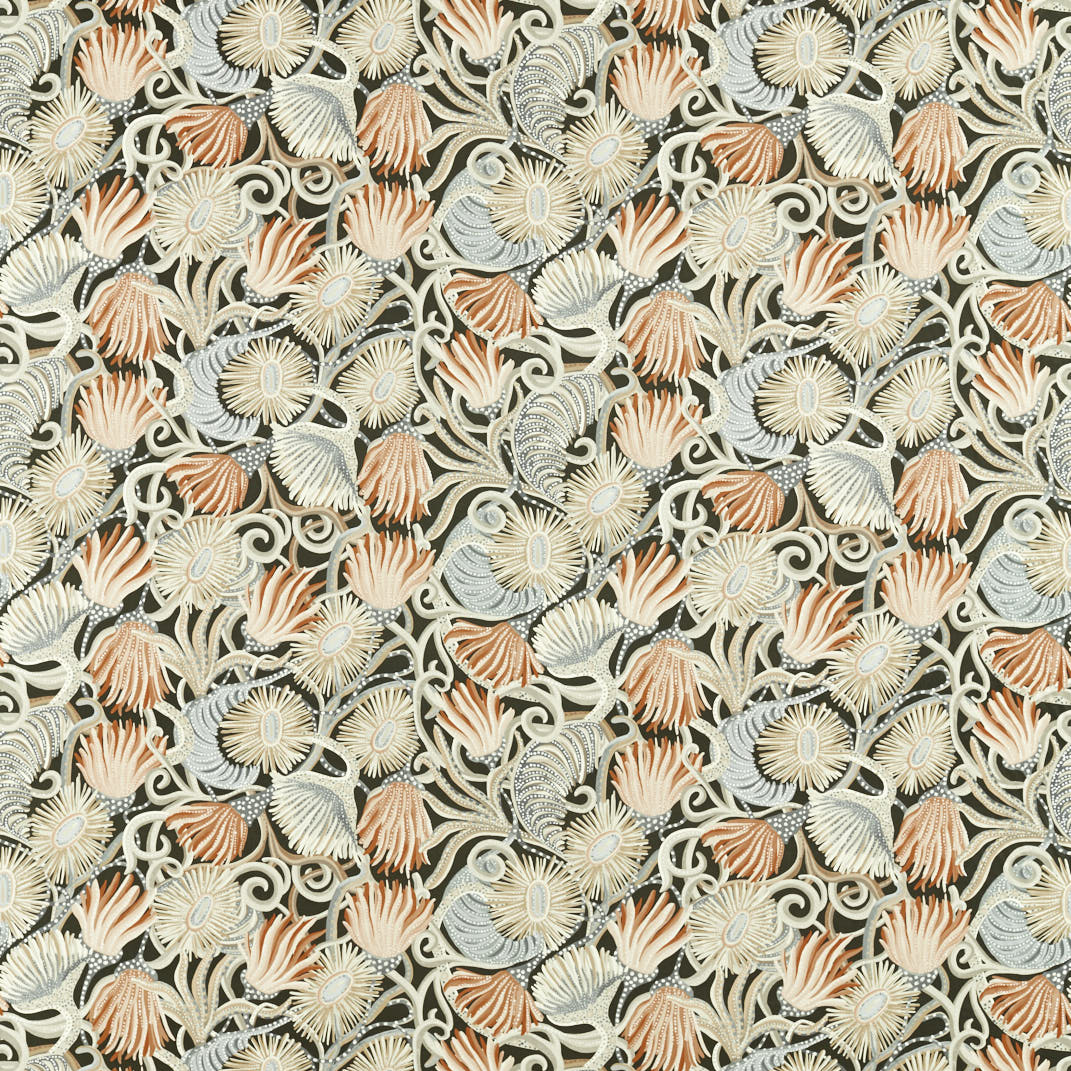 Montipora Harissa/Slate/Insence Fabric by Harlequin