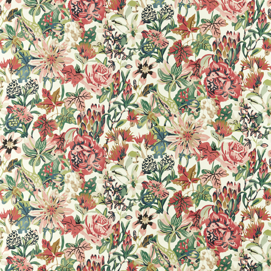 Perennials Grounded/Positano/Succulent Fabric by Harlequin