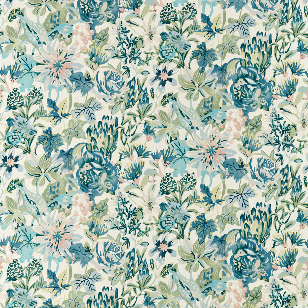 Perennials Seaglass/ Exhale/ Murmuration Fabric by Harlequin
