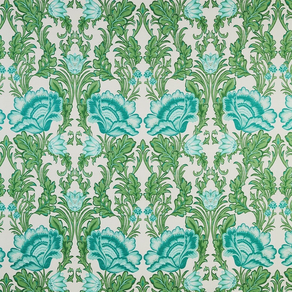 Pimpernel Turquoise Fabric by iLiv