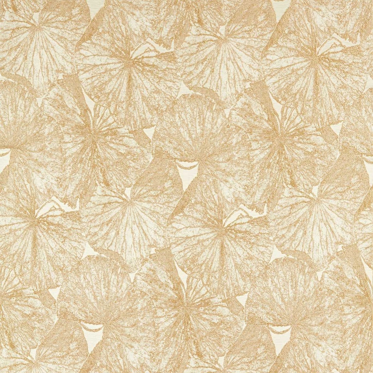 Taisho Weave Gold Fabric by Zoffany