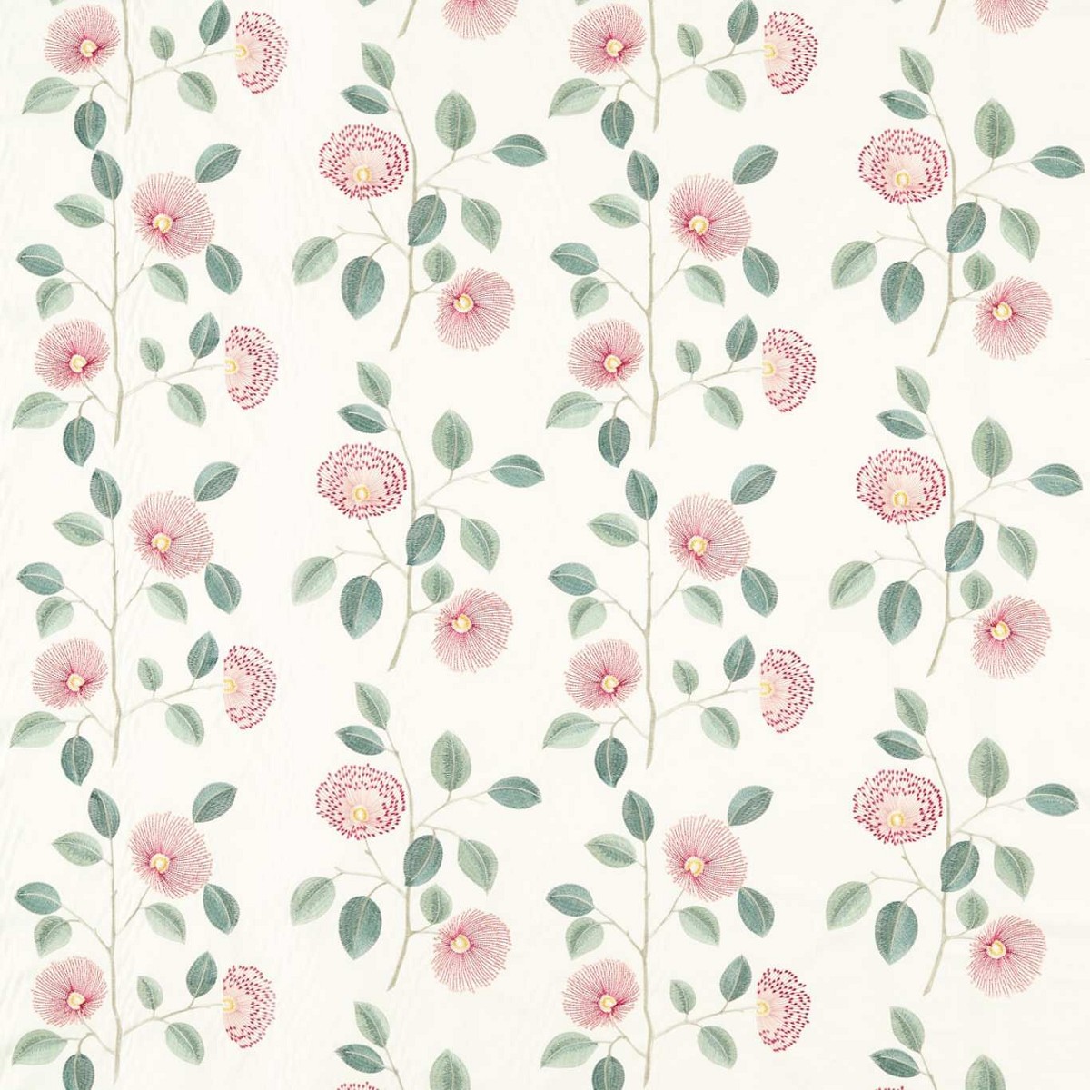 Monique Blush/Raspberry Fabric by Clarke & Clarke