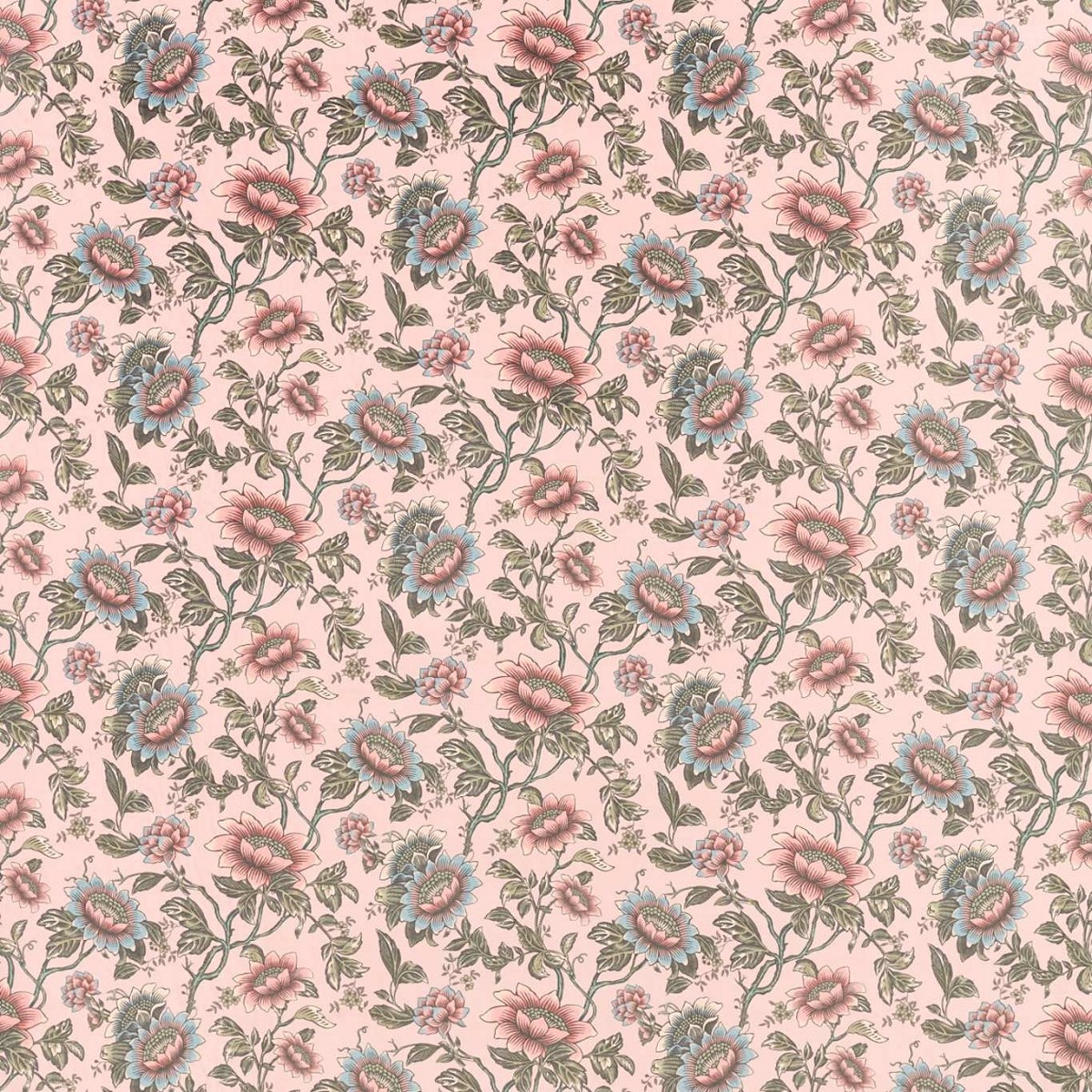 Tonquin Blush Velvet Fabric by Clarke & Clarke
