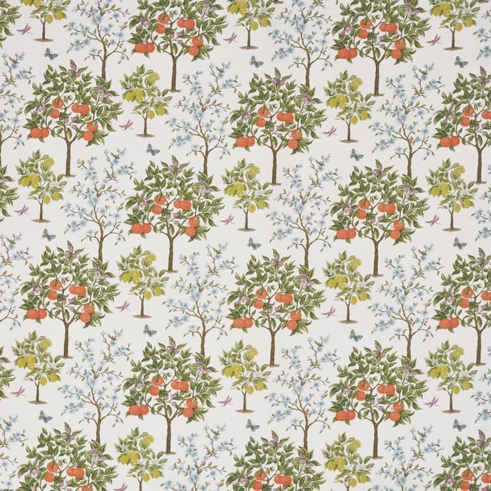Lemon Grove Sweetpea Fabric by Prestigious Textiles
