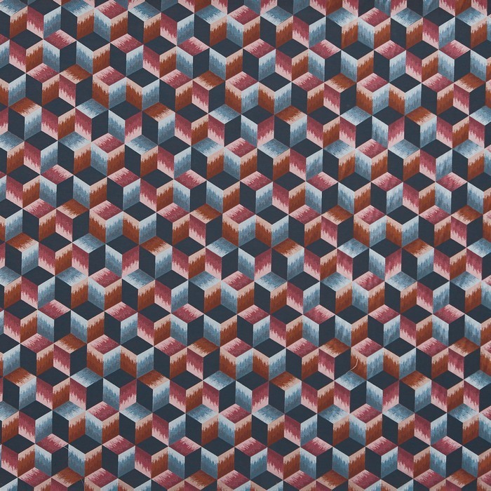 Luca Raspberry Fabric by Prestigious Textiles