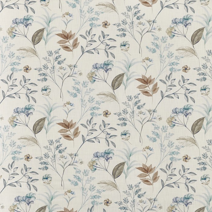 Verbena Blueberry Fabric by Prestigious Textiles
