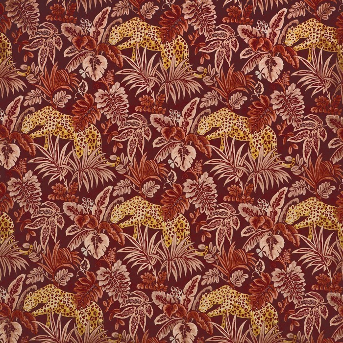 Leopard Spice Fabric by Prestigious Textiles