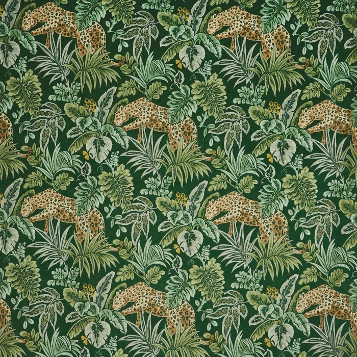 Leopard Rainforest Fabric by Prestigious Textiles