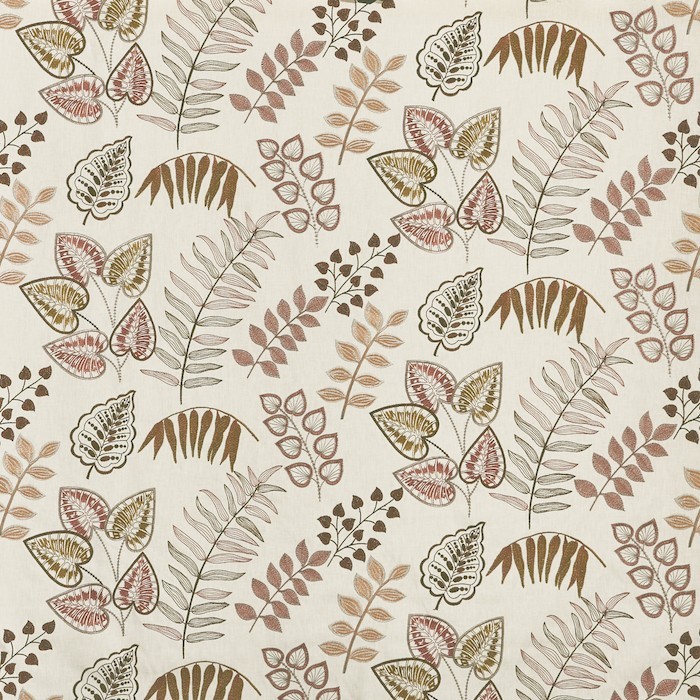 Marcella Terracotta Fabric by Prestigious Textiles
