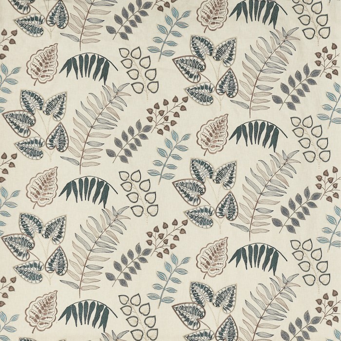 Marcella Azure Fabric by Prestigious Textiles