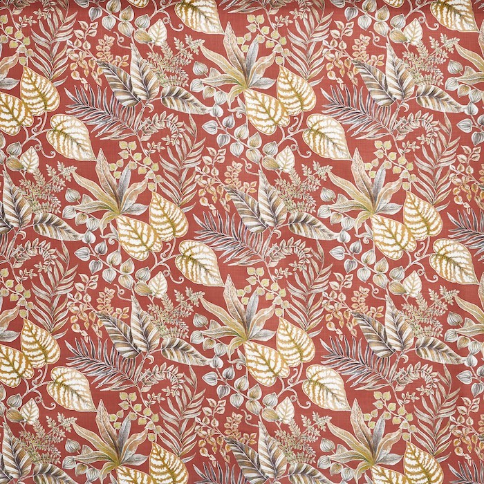 Paloma Terracotta Fabric by Prestigious Textiles
