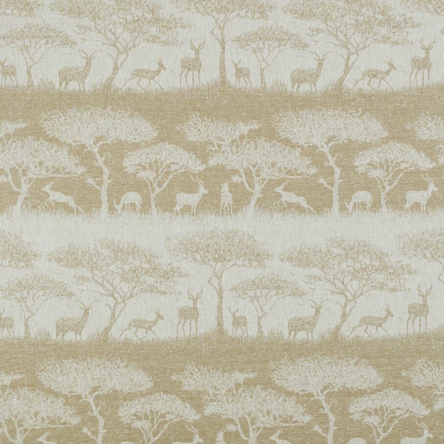 Hastings Ochre Fabric by Ashley Wilde