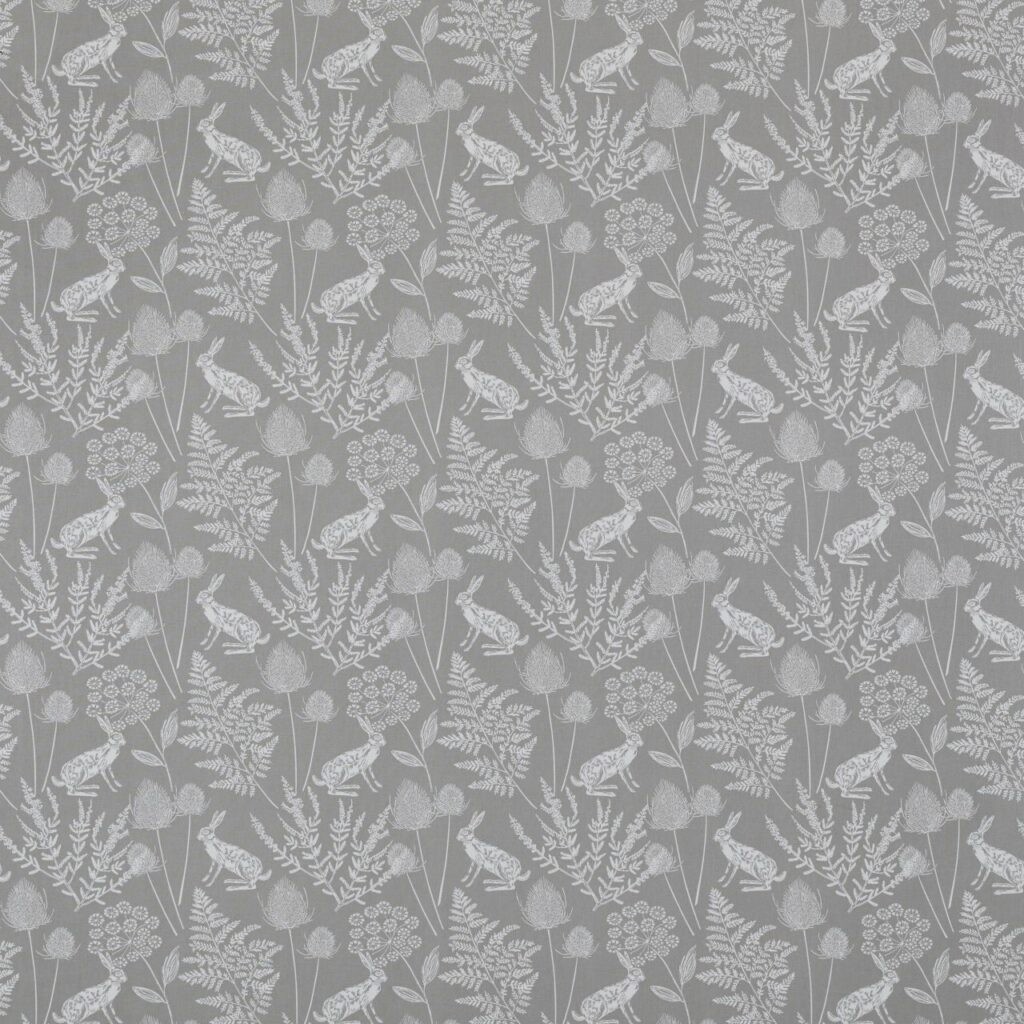 Kielder Dove Fabric by Ashley Wilde