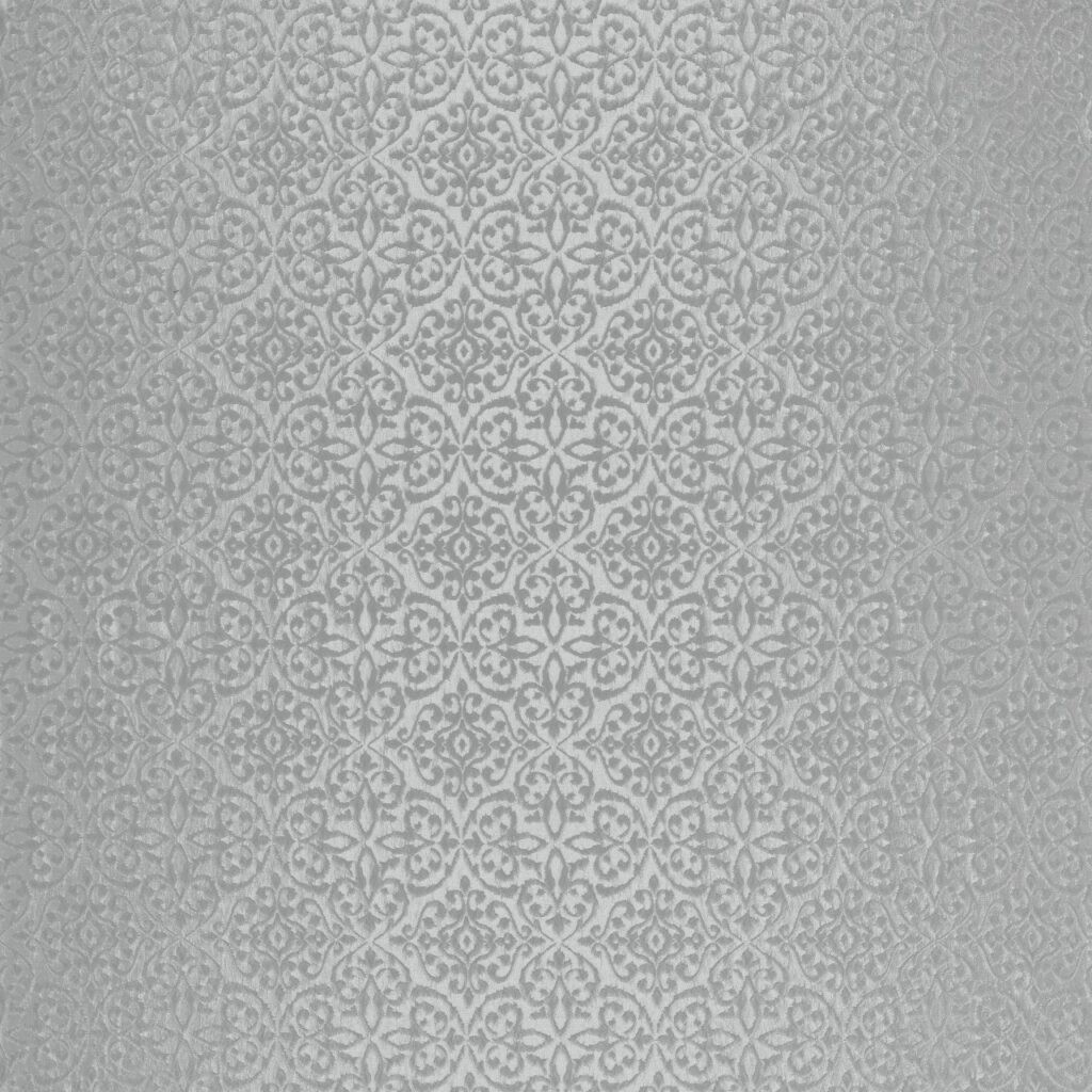 Woburn Silver Fabric by Ashley Wilde