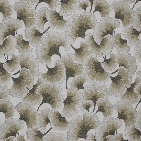Gingko Grey Fabric by Porter & Stone