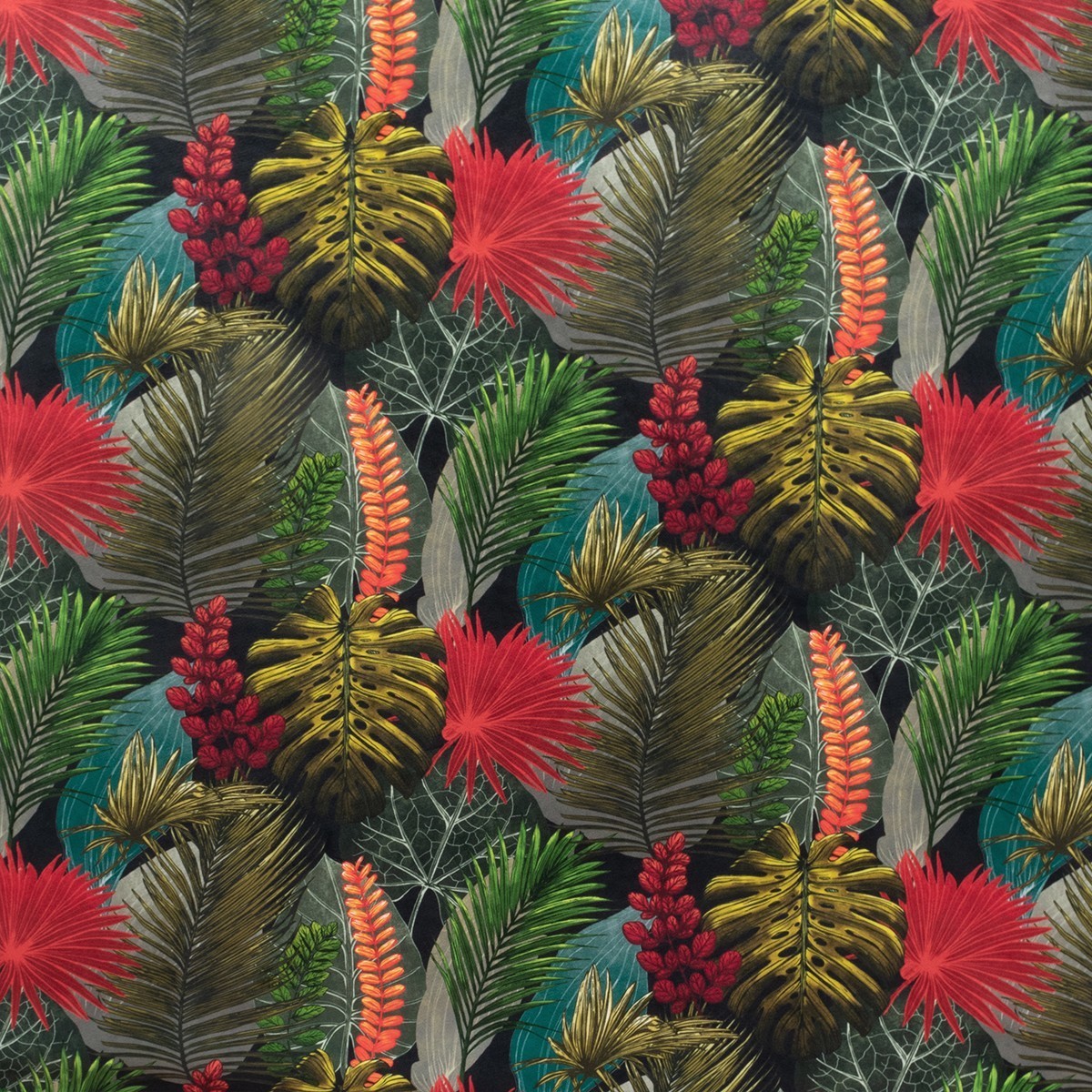 Rainforest Toucan Fabric by Fibre Naturelle