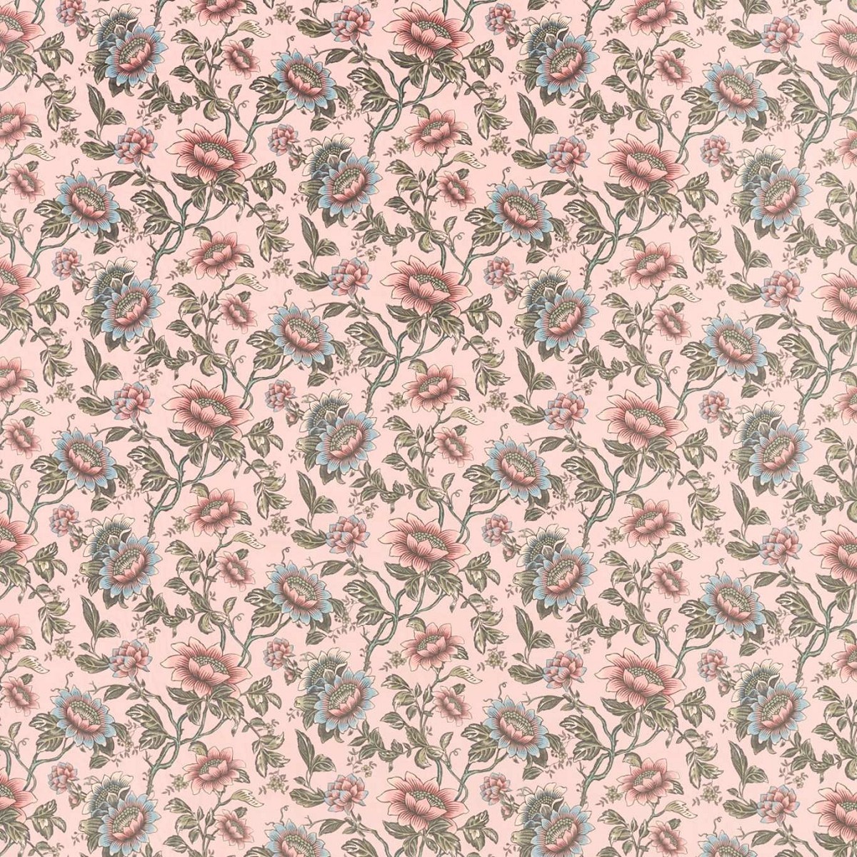 Tonquin Blush Velvet Fabric by Wedgwood