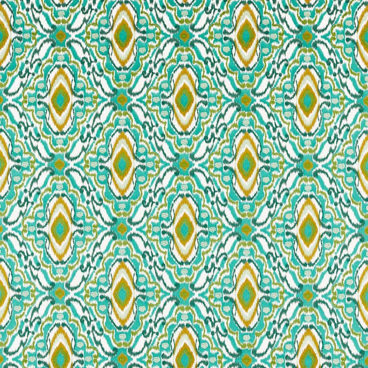 Ixora Emerald/Palm/Chartreuse Fabric by Harlequin