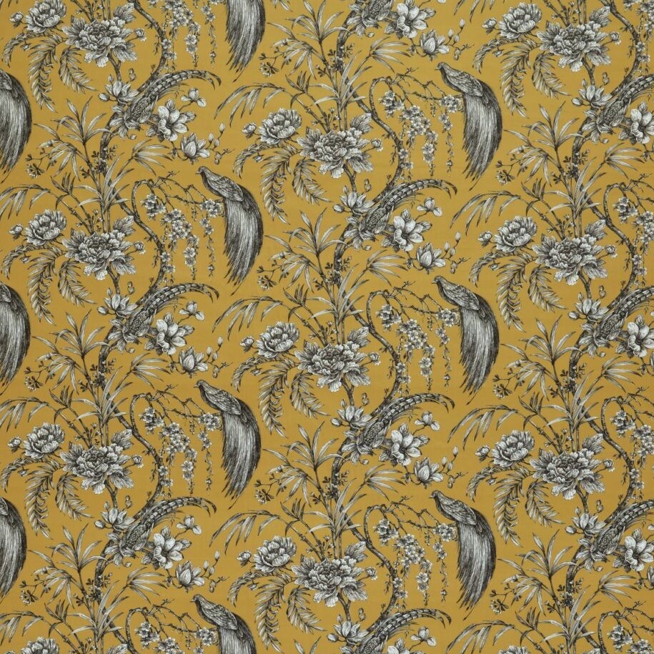 Botanist Citrus Fabric by Ashley Wilde