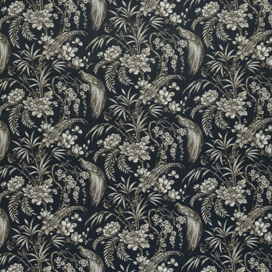 Botanist Ocean Fabric by Ashley Wilde