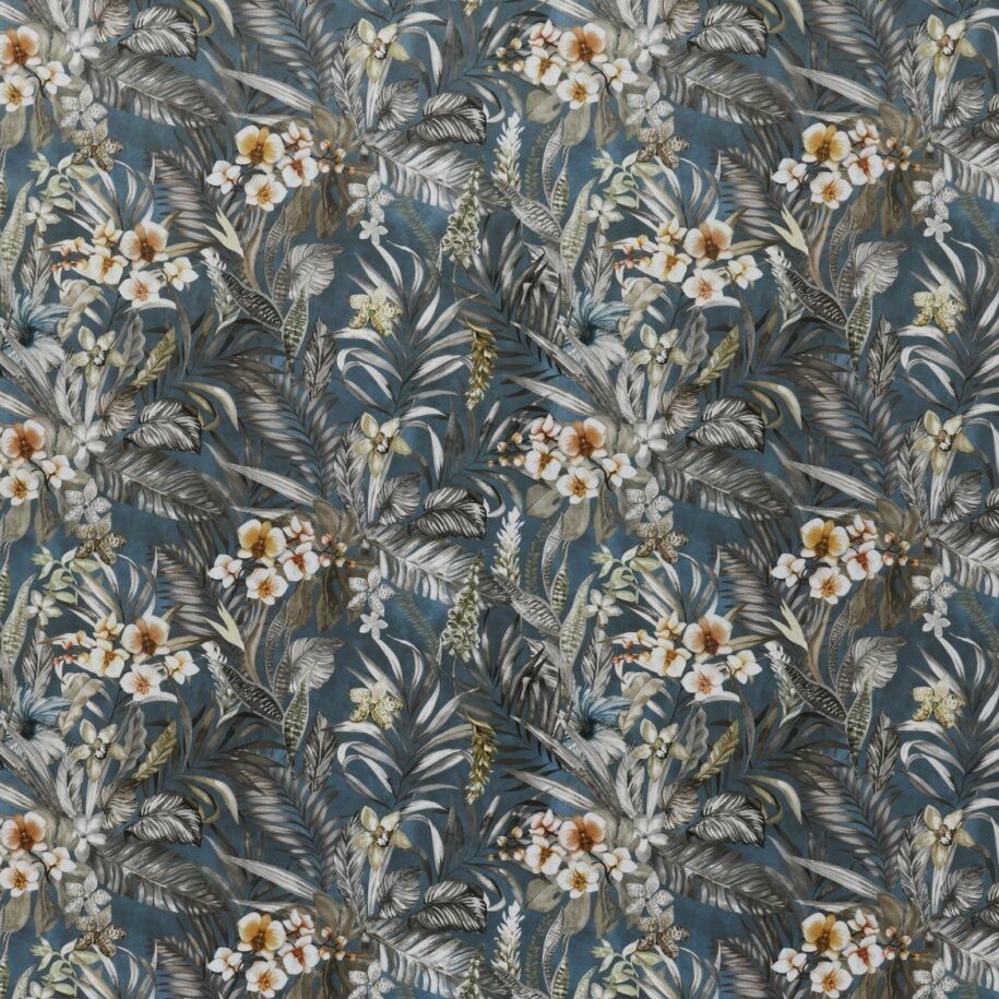 Kew River Fabric by Ashley Wilde