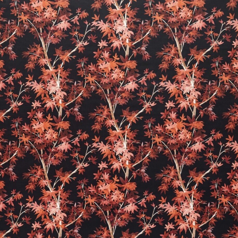 Aspen Scarlet Fabric by Ashley Wilde