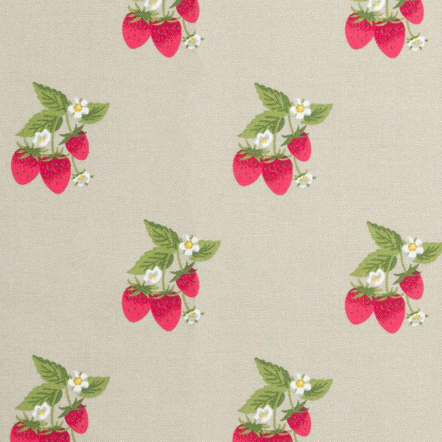 Strawberries Fabric by Sophie Allport