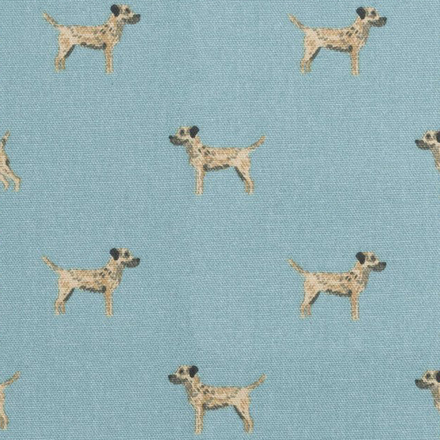 Terriers Fabric by Sophie Allport