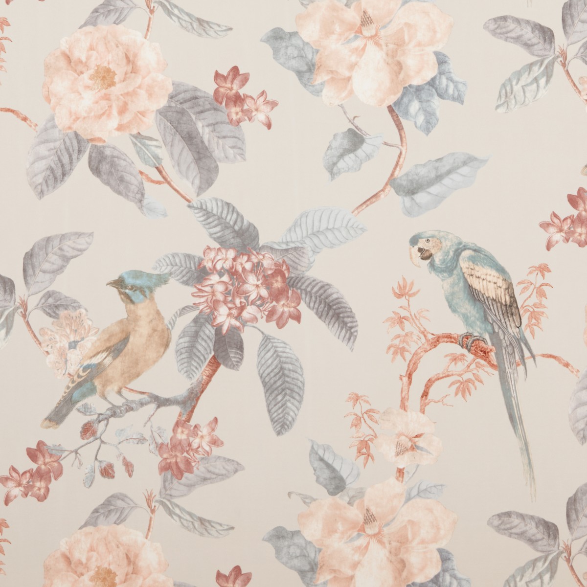 Enchanted Garden Parchment Fabric by iLiv