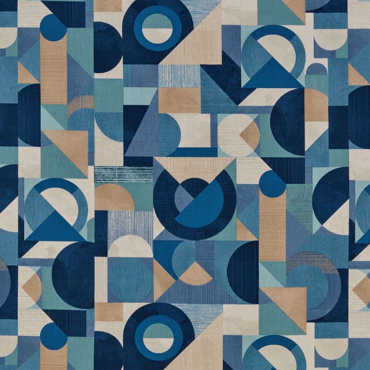 Geometrica Riviera Fabric by iLiv