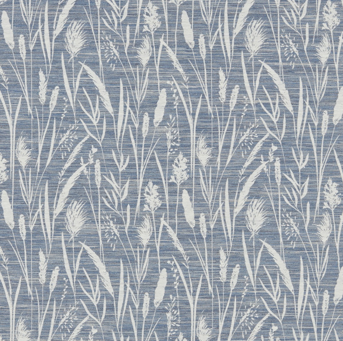 Sea Grasses Cobalt Fabric by iLiv