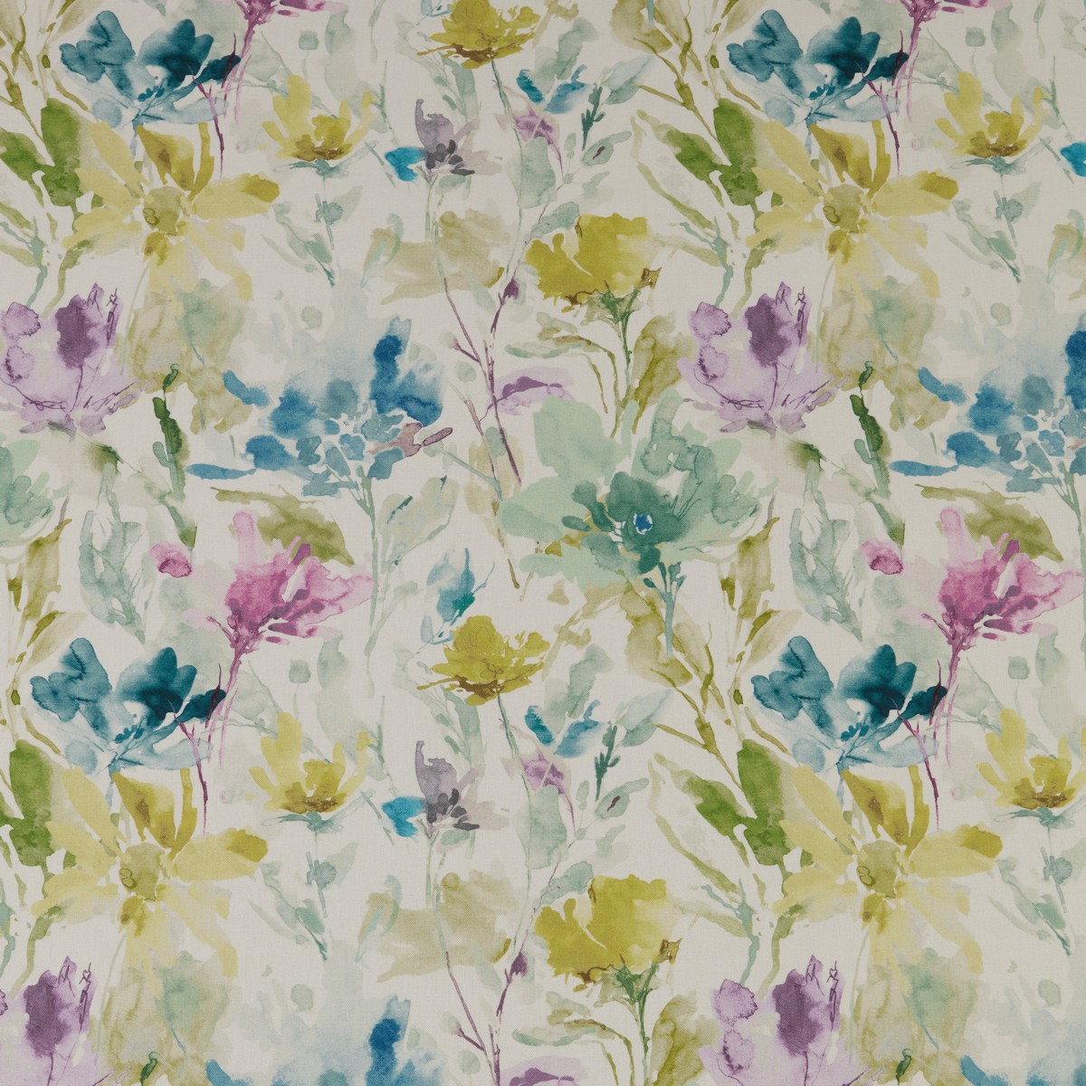 Water Meadow Jade Fabric by iLiv