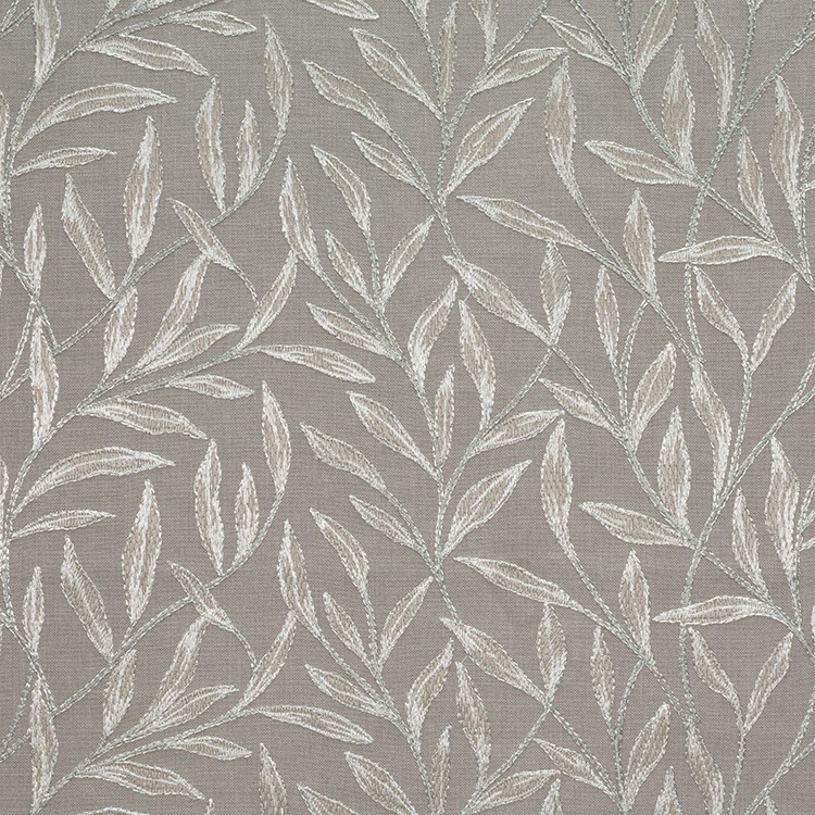 Fontaine Silver Fabric by Fibre Naturelle