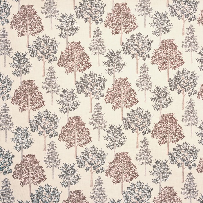 Coppice Woodrose Fabric by Prestigious Textiles