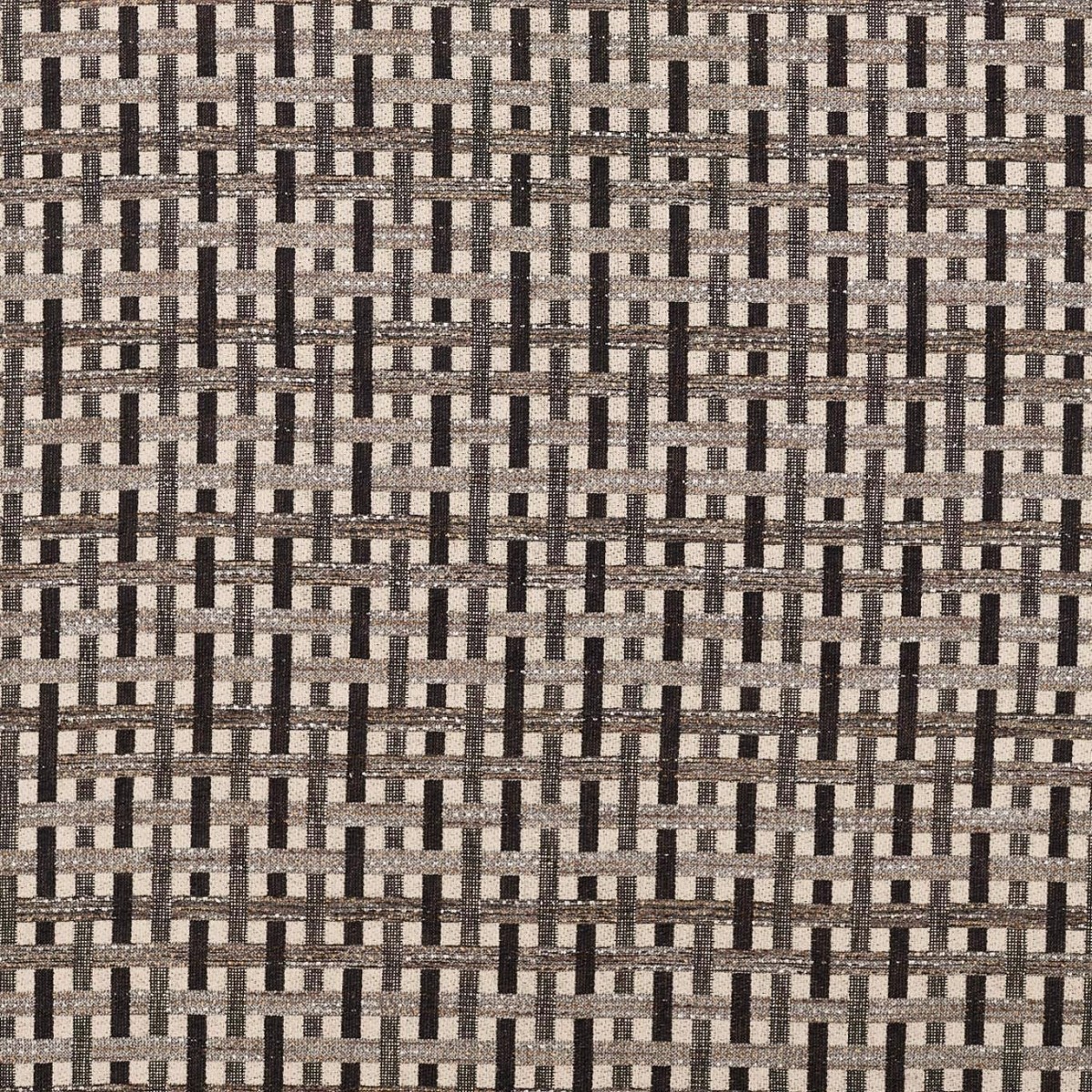 Kasper Charcoal/Linen Fabric by Clarke & Clarke
