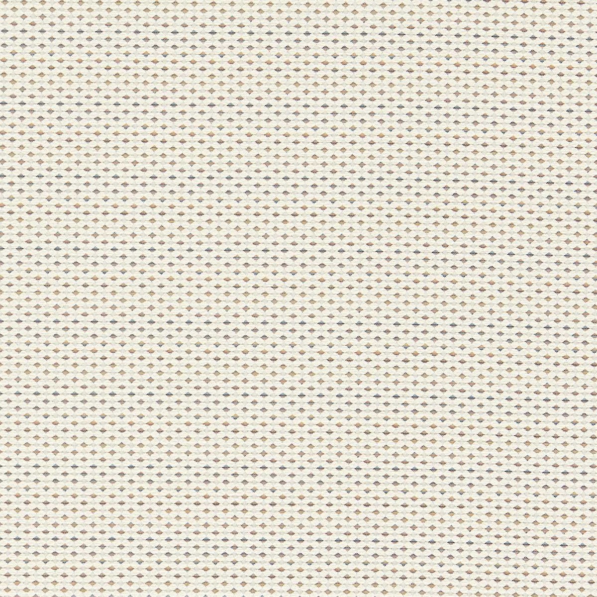 Pavo Ivory/Denim Fabric by Clarke & Clarke