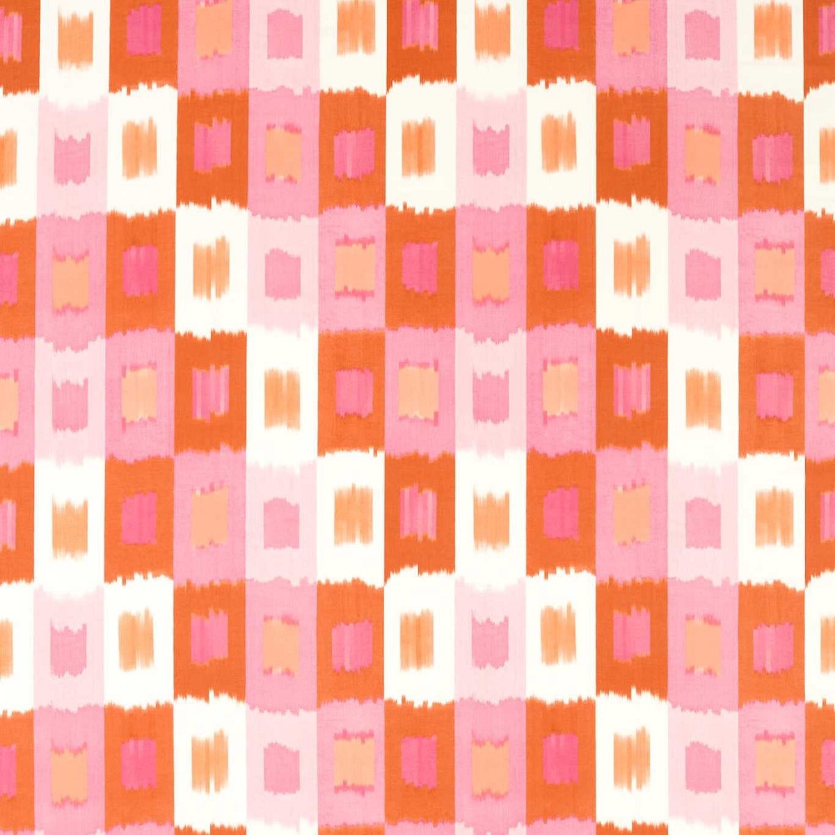 Shiruku Paprika/Fuschia/Fig Blossom Fabric by Harlequin