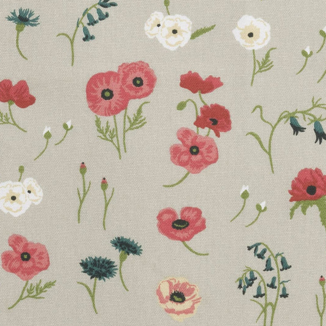 Poppy Meadow Fabric by Sophie Allport