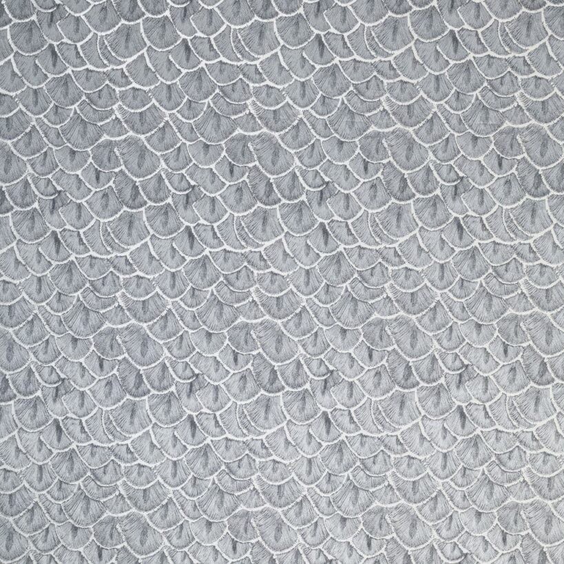 Amida Grey Fabric by Ashley Wilde