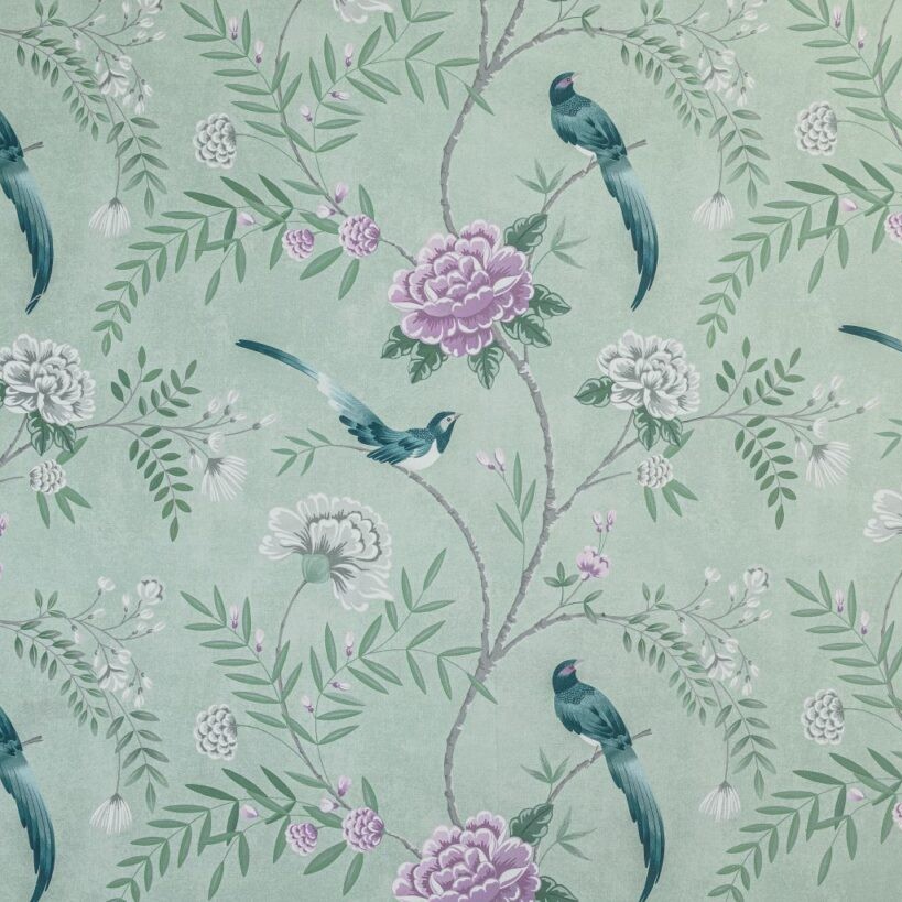 Rhea Jade Fabric by Ashley Wilde