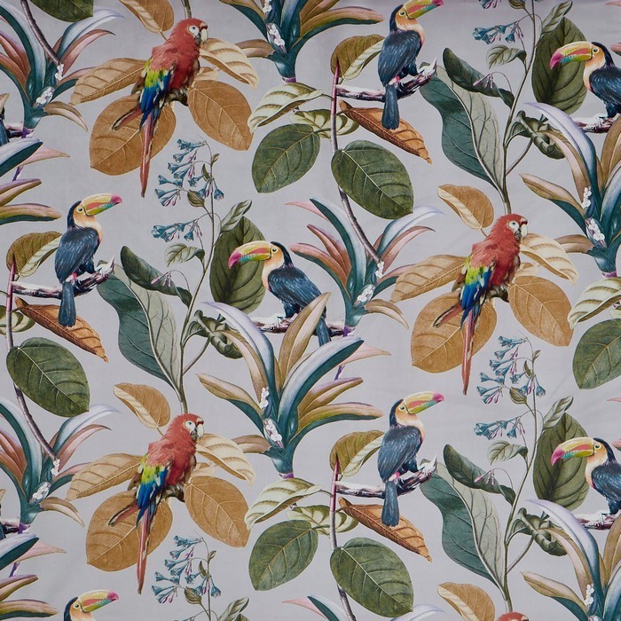 Parrot Amber Fabric by Prestigious Textiles