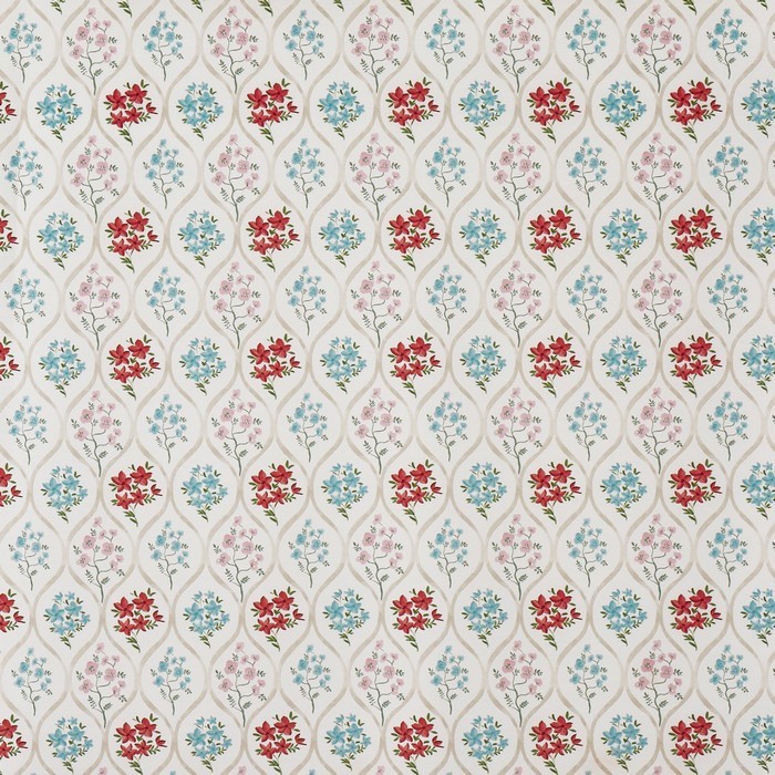 Tetbury Poppy Fabric by Prestigious Textiles