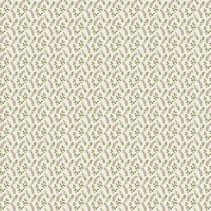 Myrtle Olive Fabric by Prestigious Textiles
